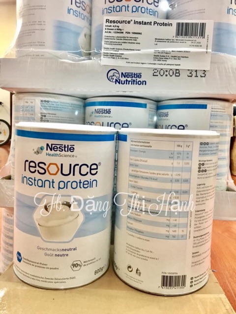 Sữa Resource Instant Protein của Nestle