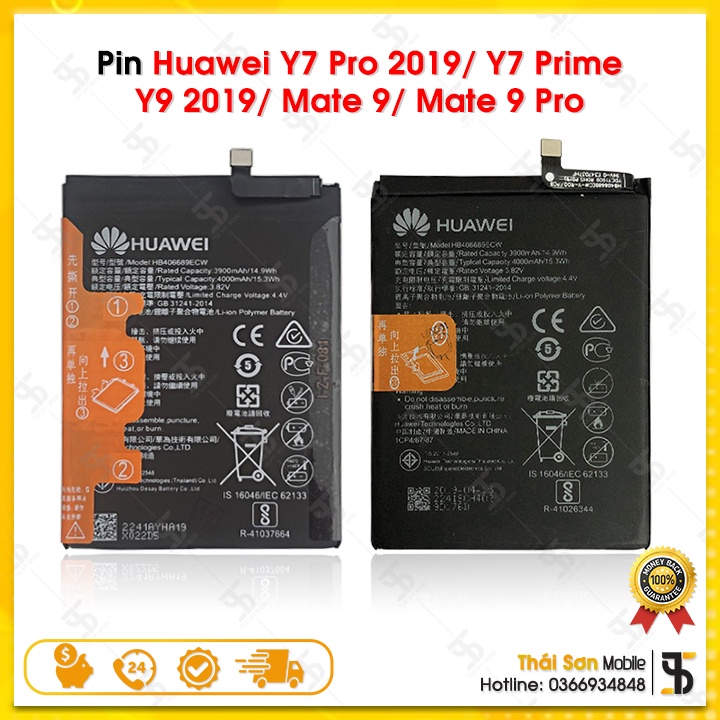Pin Huawei Y7 Pro 2019 / Y7 Prime / Y9 2019 / Mate 9 / Mate 9 Pro Zin - Pin Điện Thoại Dung Lượng Cao