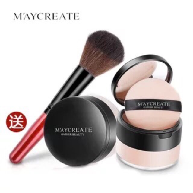 Phấn phủ bột kiềm dầu chính hãng Maycreate