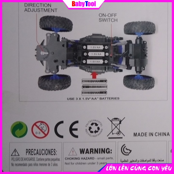 Xe Mô Tô Địa Hình Điều Khiển Từ Xa - Giúp Trẻ Rèn Luyện Kỷ Năng Quan Sát, Tư Duy, Thao Tác Khéo Léo