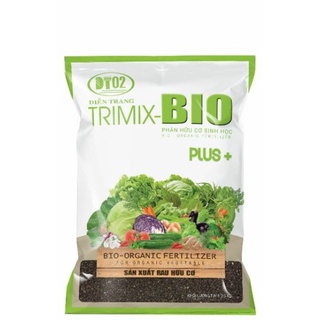 Trimix bio 2,5kg phân bón hữu cơ sinh học dùng trồng rau hữu cơ, rau sạch