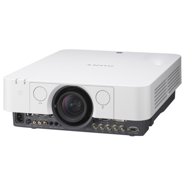 Máy chiếu cũ Sony VPL-FX37 cường độ sáng cao 6000 ansi lumen, Đèn còn 1500 giờ sử dụng