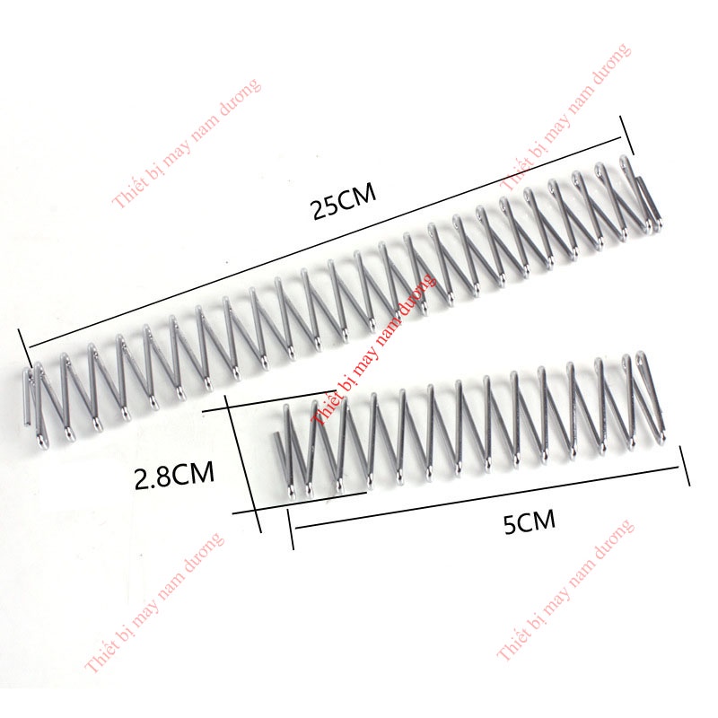 Lò xo thanh ray máy cắt vải đầu bàn &gt; linh kiện máy cắt vải đầu bàn ( 1 cặp )