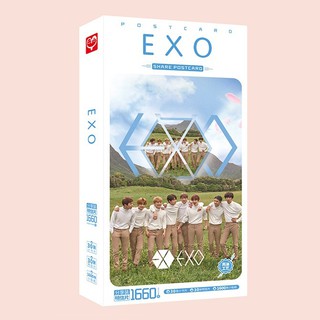 [Nhiều mẫu] Hộp ảnh postcard EXO