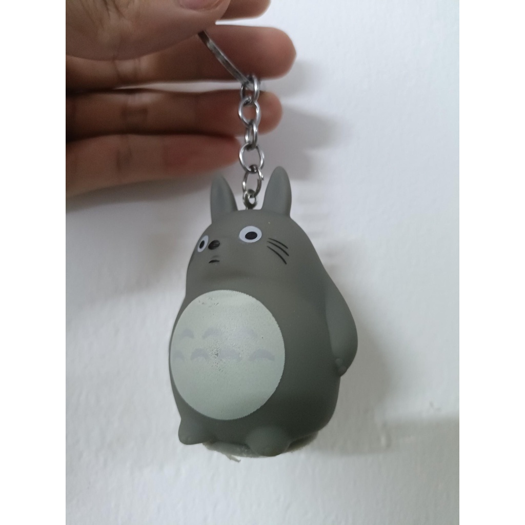 Móc Khóa Totoro Ghibli Dễ Thương, Bóp Kêu Tít Tít Nghe Vui Tai (4cmx7cm) VC