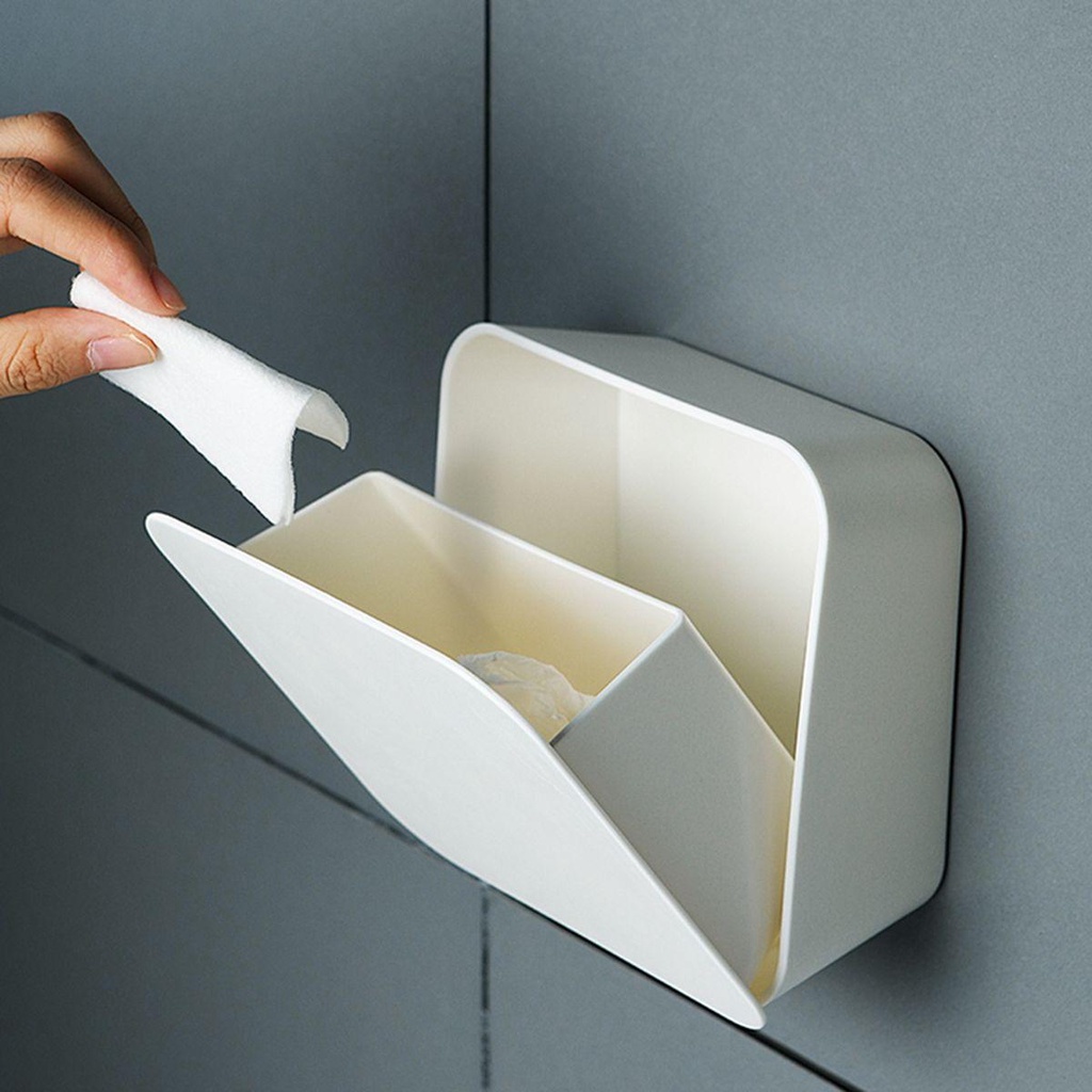 MOCHO Giá Đỡ Cuộn Giấy Vệ Sinh Gắn Tường Chống Bụi Tiện Dụng