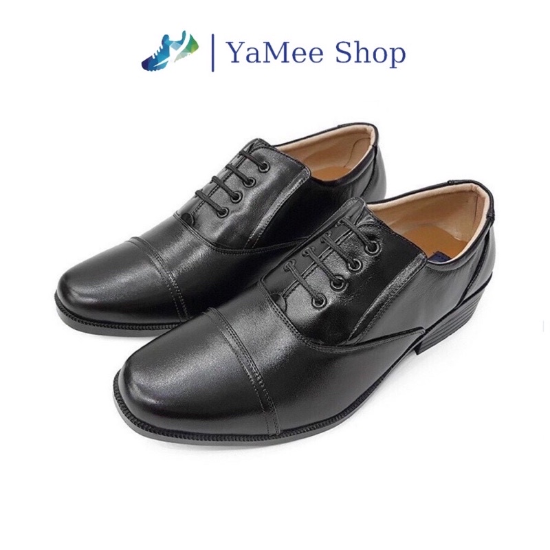 Giày Tây nam giả buộc dây đế khâu chắc chắn