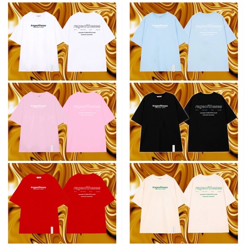 [HÀNG CHÍNH HÃNG] ÁO THUN RAGE OF THE SEA DROP SHOULDER | BigBuy360 - bigbuy360.vn