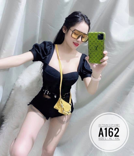 [Mã FATHANG5 giảm 10K đơn 50K] Bigsize Áo thun cúp ngực A162