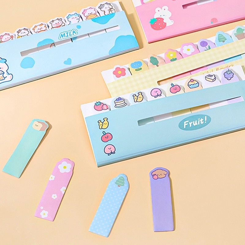 Set 120 tờ giấy ghi chú xinh xắn