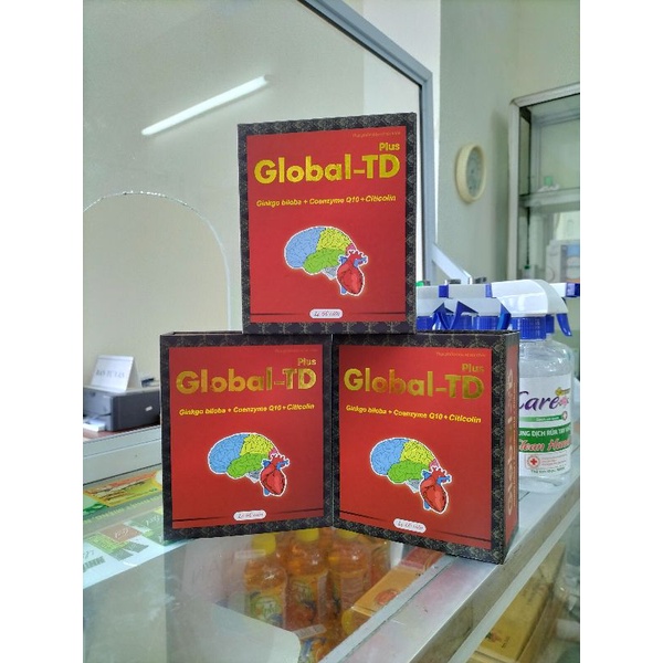 ( Chính hãng) Hoạt huyết dưỡng não Global-TD plus hiệu quả cao