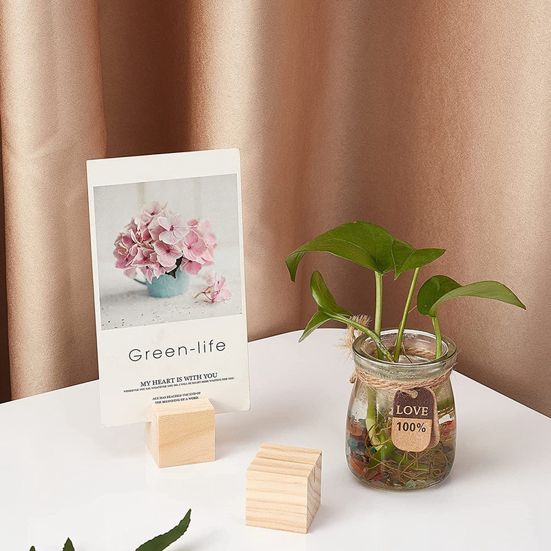 Set 20 Giá Gỗ Để Thẻ Tên Đánh Dấu Số Bàn Tiện Lợi