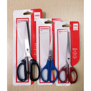 DELI kéo văn phòng 170/180/210mm.