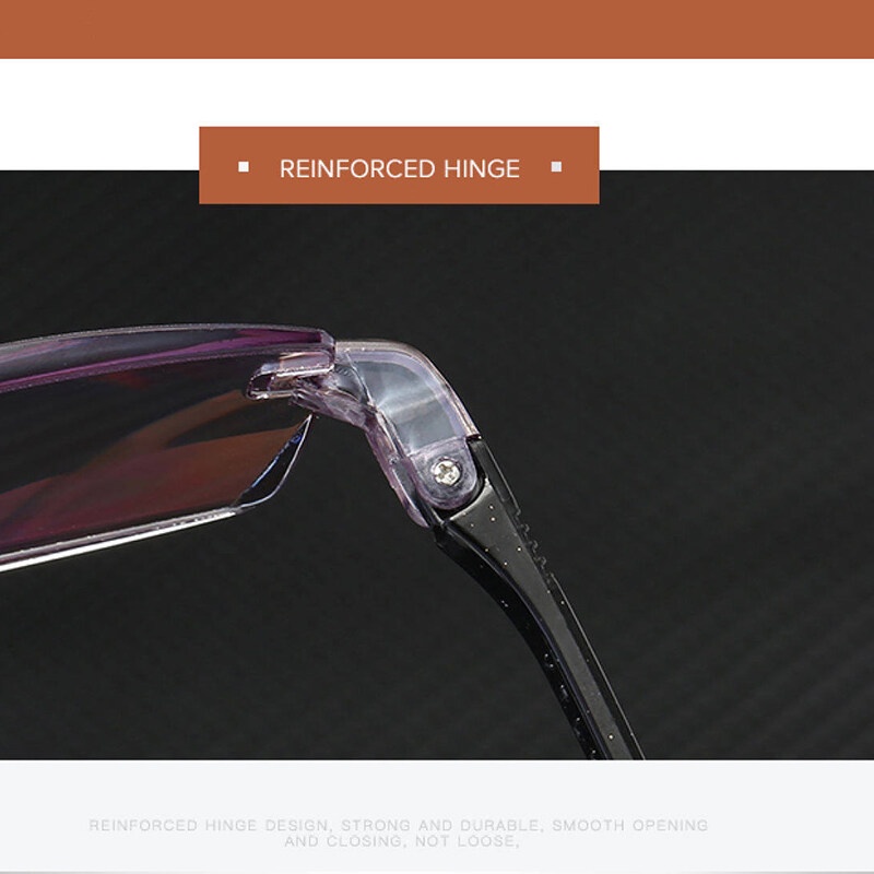 Kính Đọc Sách Chống Ánh Sáng Xanh PTQ 100°-400°