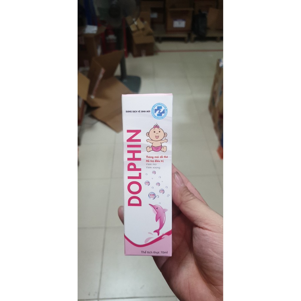 Xịt mũi trẻ em DOLPHIN