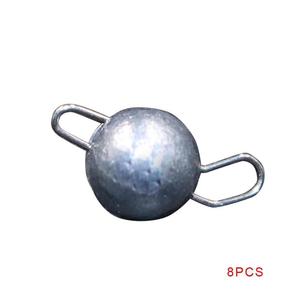 Set 8 Mồi Giả Nhử Cá Hình Tròn