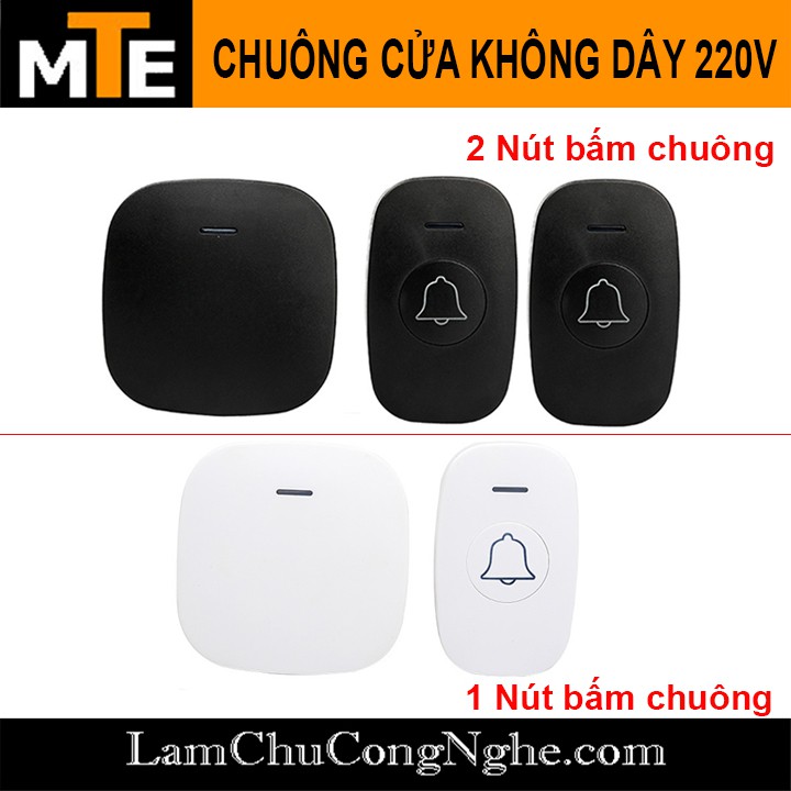 Chuông cửa không dây 220V