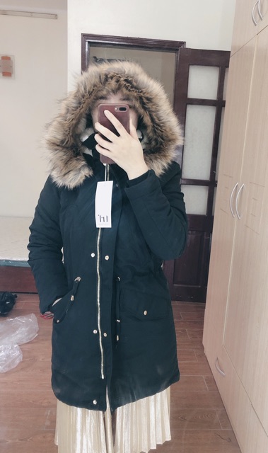 Áo Parka Zara Xuất