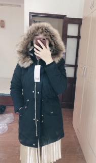 Áo Parka Zara Xuất