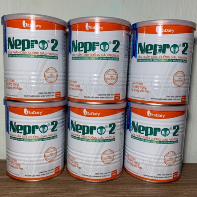Sữa bột Nepro 2 400g (Dùng cho người bệnh thận)