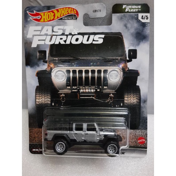 xe Hot Wheels real riders Jeep Gladiator series fnf , hàng Hiếm