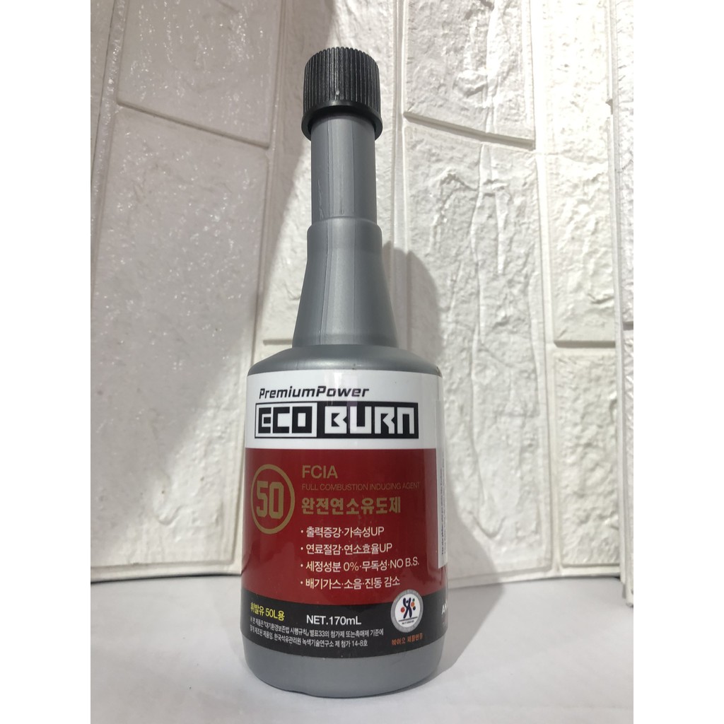 Ecoburn 50 Lít - Vệ Sinh Buồng Đốt Ô tô Xăng - Dầu