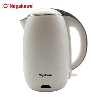Ấm siêu tốc 2 lớp 1,8 lít Nagakawa NAG0314