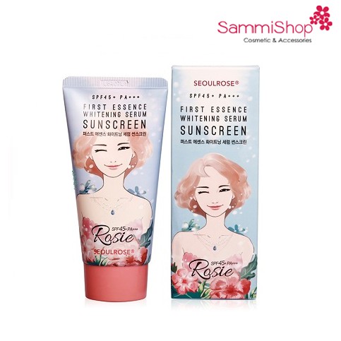 Kem chống nắng Seoulrose First essence whitening serum suncreen SPF 45 PA+++