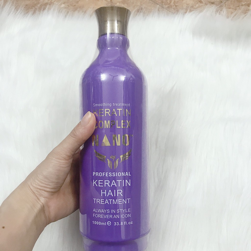 Hấp ủ tóc Keratin Nano Complex Mẫu Mới 1000ml