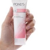 Sữa Rửa Mặt Trắng Hồng Pond's White Beauty 50g và SRM Đất Sét Khoáng Sạch Sâu Sáng Mịn 40g