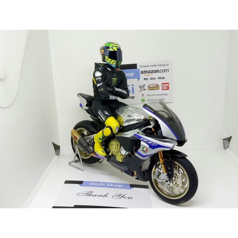 Mô hình nhân vật kèm nón  rossi monster handmade tỉ lệ 1/12