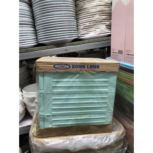 Tủ nhựa mini 3 tầng đựng thuốc, đồ cá nhân Song Long