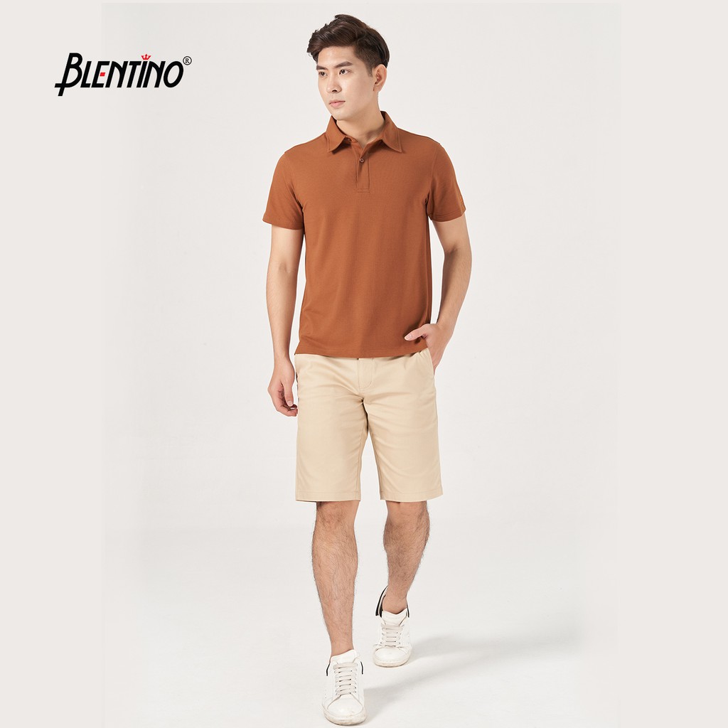 [Mã LTBAUAB22 giảm 7% đơn 99K] Blentino Áo polo nam giới thoáng mềm, bền PL030-2