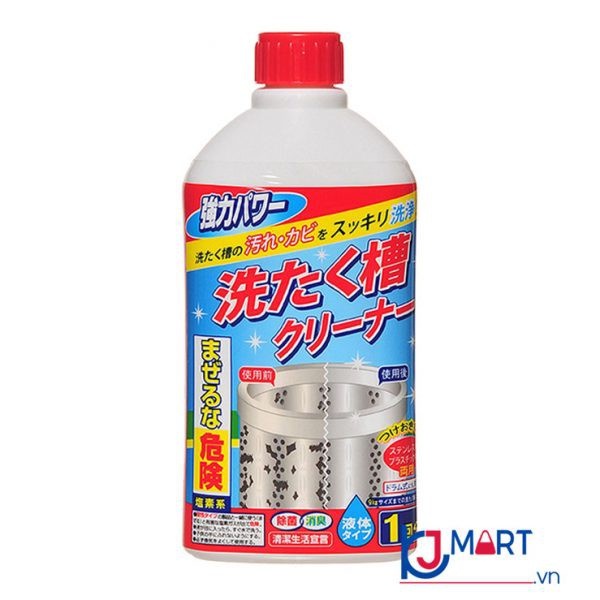 Chai nước tẩy lồng máy giặt 400ml Nội Địa Nhật Bản
