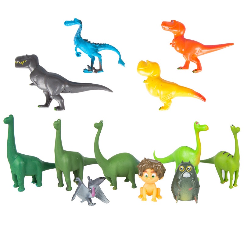Set 12 Mô Hình Khủng Long Đồ Chơi Trang Trí Bánh Kem