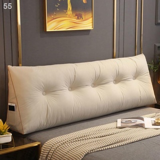 Đệm đầu giường tựa lưng tatami túi mềm tam giác gối eo có thể tháo rời và giặt được