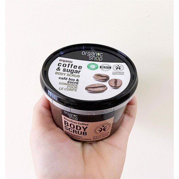 Tẩy Da Chết Body Organic Shop Dưỡng Da Trắng Sáng body cafe giúp mịn mềm da , sáng , sạch mụn | BigBuy360 - bigbuy360.vn