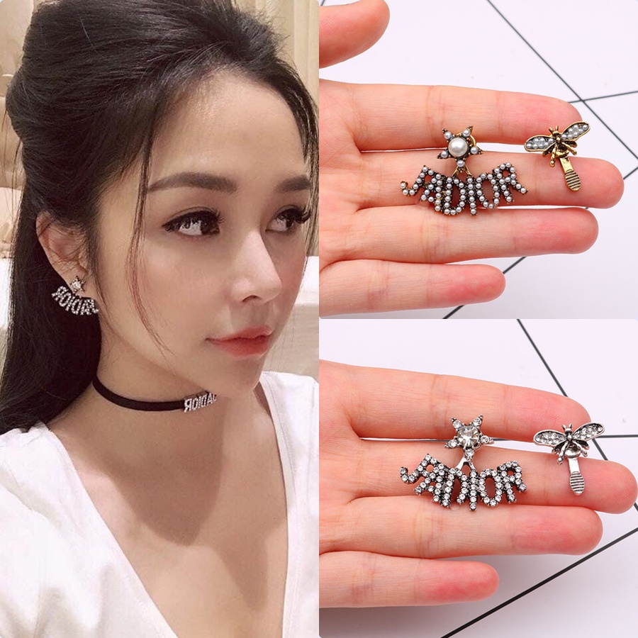 Khuyên tai ong chữ sang chảnh JD287