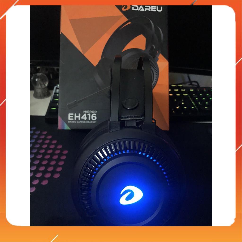 [ HÀNG SIÊU CẤP ] Tai nghe Gaming DareU EH416 USB - Giả lập - Âm thanh 7.1 - BH 12 Tháng [ CHÍNH HÃNG ] | BigBuy360 - bigbuy360.vn