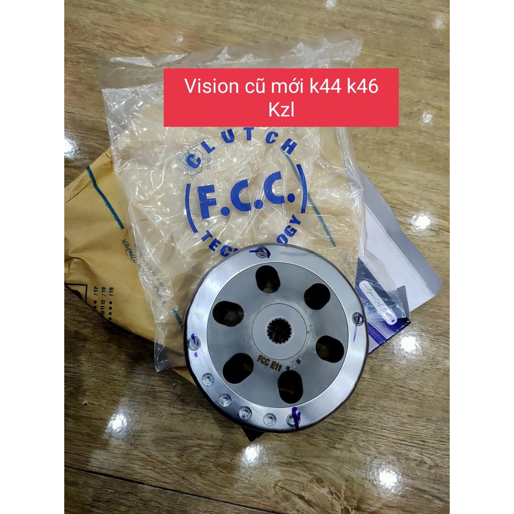 Chuông nồi xe tay ga Honda Yamaha các dòng hàng chính hãng FCC EXEDY bám bố tốt hơn zin