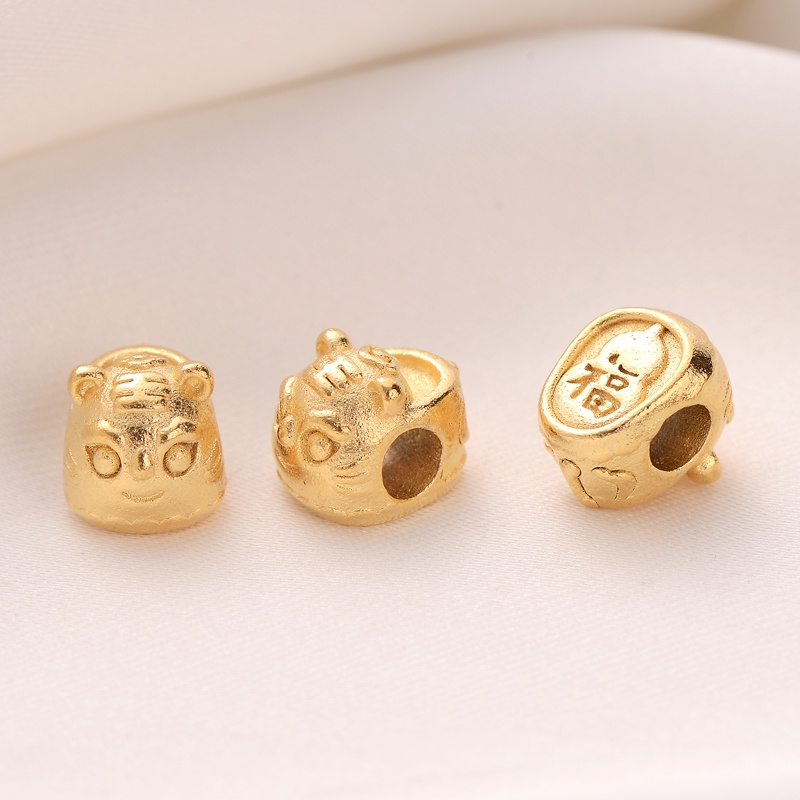 Hạt Đá Cát Màu Sắc Tự Làm Vòng Tay Thủ Công Cỡ Lớn Nhỏ