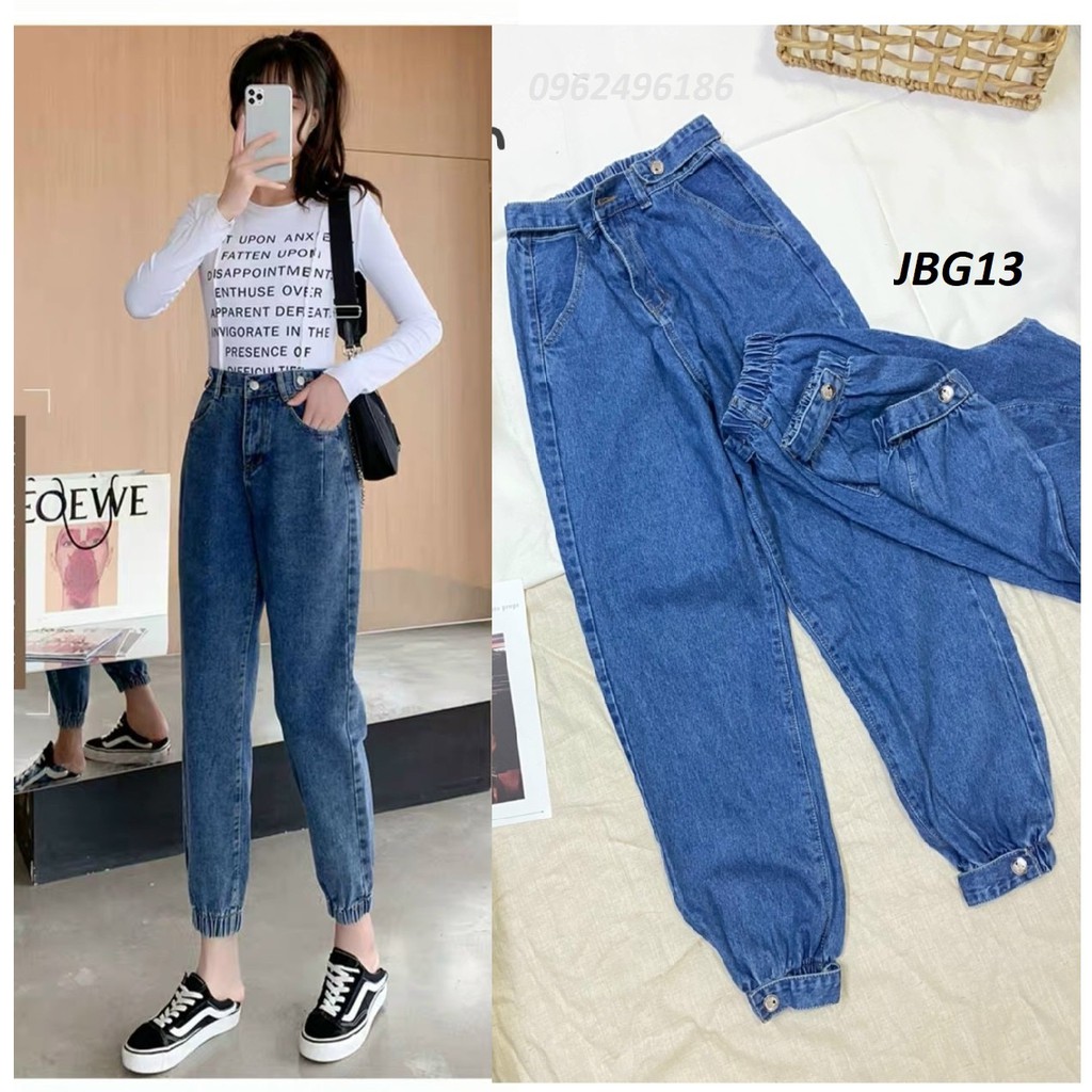 Quần Jogger nữ chất jean cotton [Mẫu bán chạy] JBG13