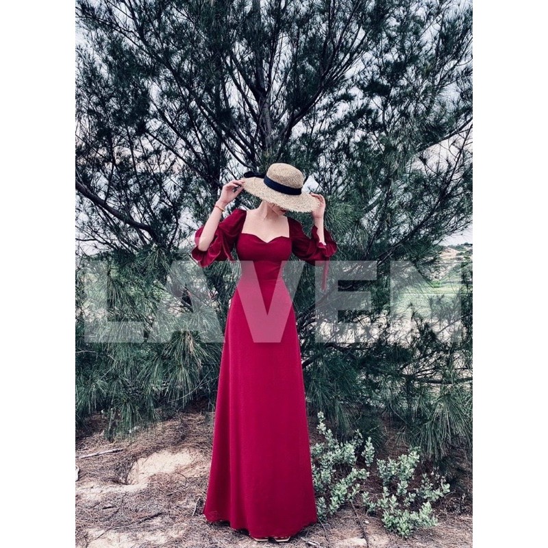 Đầm maxi đi biển , Đầm maxi xoè lưng cột dây đan chéo | BigBuy360 - bigbuy360.vn