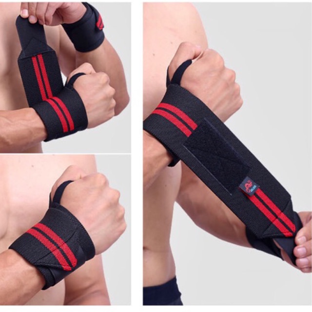 Băng quấn cổ tay tập gym Aolikes Cao Cấp