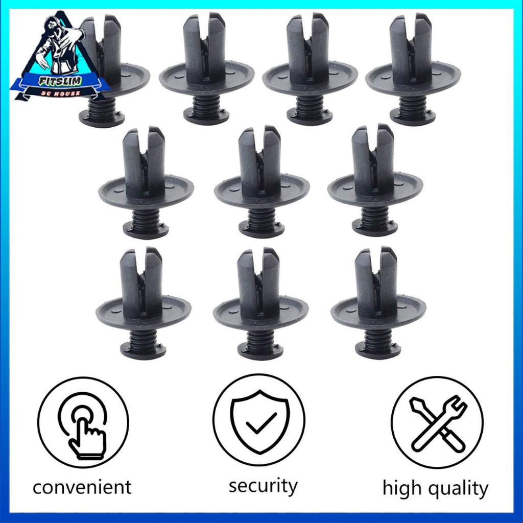 Bộ 10 Đinh Tán Nhựa Cho Cửa Xe Hơi