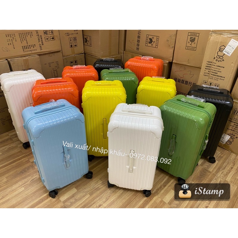 VALI SIZE 32, 36 MẪU MỚI HOT NHẤT 2021( nhựa pp chống va đap)
