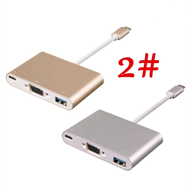 [GB.TECH] Type C to 4K HDMI USB 3.0 Charging HUB Adapter USB-C 3.1 Converter For Macbook (2015) | BigBuy360 - bigbuy360.vn