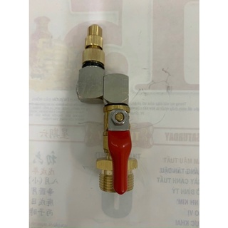 [hàng dầy] bộ vòi vệ sinh máy lạnh, rửa xe có chỉnh xoay 360* đầu vào ren 22mm(giá xưởng)