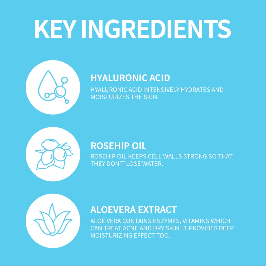 Dầu tẩy trang COXIR hyaluronic acid chuyên dụng 2ml