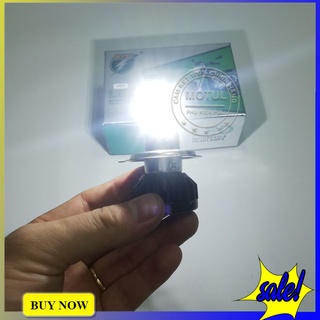 Đèn pha led 6 tim chân H4 ánh sáng trắng